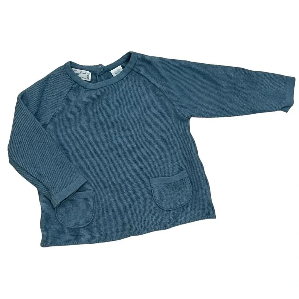 Feltman Brothers Infant Knit Sweater Top Button Back